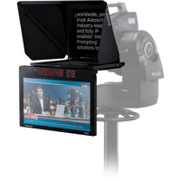 

Autoscript EPIC-IP On-Camera Package with 19" Prompt Monitor, Integrated 24" Talent Monitor, Carbon Fiber Hood and Glass