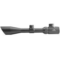 

AIM Sports 3-9x40 Tactical Riflescope with Cut Sunshade, Matte Black with Dual-Illuminated Mil-Dot Reticle, 30mm Tube Diameter
