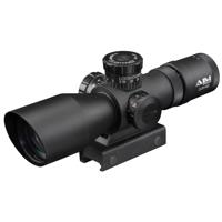 

AIM Sports 3-9x40mm Titan Series Riflescope, Matte Black with Dual Illuminated 2nd Focal Plane 3/4 Circle Dot Reticle, Integrated Picatinny Mount