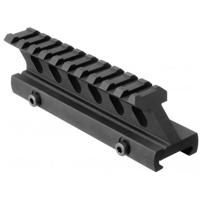 

AIM Sports High Profile 5.0" Long Picatinny Riser Mount for AR & MSR, 1.0" Lift