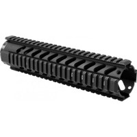 

AIM Sports Free Float Mid Length T-Marked Quad Rail/V3 with Covers for AR Rifle