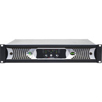 

Ashly nX4002 2-Channel Power Amplifier with Programmable Output, 2x 400W at 2/4/8 Ohms, 20Hz-20kHz Frequency, 10k Ohms Input Impedance