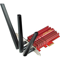 

ASUS PCE-AC68 AC1900 3x3 Dual-Band PCIe Wi-Fi Wireless Adapter for Desktop Computer