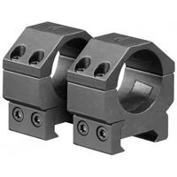 

AIM Sports 1" Weaver Picatinny Scope Mounting Rings, Low, 2 Pack, Matte Black