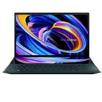 

ASUS ZenBook Duo UX482 14" Full HD Touchscreen Notebook Computer, Intel Core i7-1165G7 2.8GHz, 8GB RAM, 512GB SSD, Windows 10 Home, Free Upgrade to Windows 11, Celestial Blue