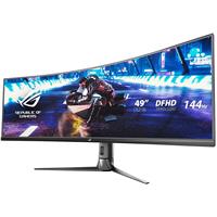 

ASUS ROG Strix XG49VQ 49" 32:9 Super Ultra-Wide 144Hz Curved VA HDR LCD Gaming Monitor with Adaptive-Sync/FreeSync & Built-In Speakers