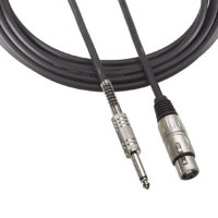 

Audio-Technica XLRF-1/4" For mics with XLR output and pin 2 hot; 25'