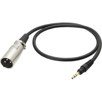 

Audio-Technica AT8350 19.7" 3.5mm (1/8") TRS Male to XLR Male Balanced Audio Cable
