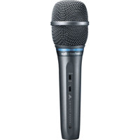 

Audio-Technica AE-3300 Cardioid Condenser Handheld Microphone, 30Hz - 18kHz Frequency Response, 150 ohms Impedance