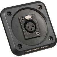 

Audio-Technica AT8646QM Microphone Shock Mount Plate for Pulpits/Lecterns/Conference Tables, XLR Female Connector Mount