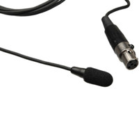 

Audio-Technica AT898CT4 Subminiature Cardioid Condenser Lavalier Microphone with 55" Cable Terminated & TA4F Connector for Shure Wireless Systems