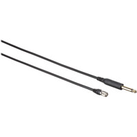 

Audio-Technica 36" Guitar Input Cable for Bodypack Transmitters, 1/4" Straight to cH-Style 4-Pin Connector
