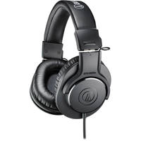 

Audio-Technica ATH-M20x Professional Monitor Headphones, 96dB, 15-20kHz, Black