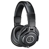 

Audio-Technica ATH-M40x Professional Monitor Headphones, 98dB, 15-24kHz, with 9.8' Coiled and Straight Interchangeable Cables