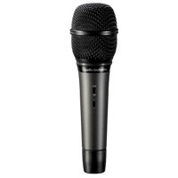 

Audio-Technica ATM710 Cardioid Condenser Handheld Microphone, 200 ohms Impedance, 40-20000 Hz Frequency Response