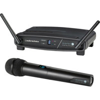 

Audio-Technica ATW-1102 System 10 Stack-mount Digital Wireless Handheld Microphone System, Includes ATW-T1002 Mic/Transmitter & ATW-R1100 Receiver