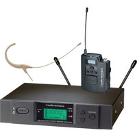 

Audio-Technica ATW-3192B-TH UHF Body-Pack System, Includes ATW-R310 Receiver, ATW-T310 Transmitter & AT892CW Mic (Beige), Band I 482.000-507.000 MHz