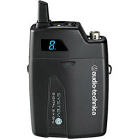 

Audio-Technica ATW-T1001 Pro System 10 Digital UniPak Body-pack Transmitter, 2.4GHz ISM Band Operating Frequency
