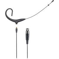 

Audio-Technica BP892xcT4 MicroSet, Includes Omnidirectional Condenser Headworn Wireless Microphone & 55" Detachable Cable Terminated with cT4 TA4F-Type Connector for Shure, -43 dB Sensitivity, Black