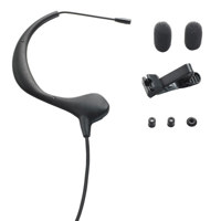 

Audio-Technica BP893CT5 MicroEarset Omnidirectional Condenser Headworn Microphone, 55" Cable, Black