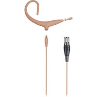 

Audio-Technica BP893xcH MicroSet, Includes Omnidirectional Condenser Headworn Wireless Microphone and 55" Detachable Cable Terminated with cH-Style Screw-Down 4-Pin Connector for Body-Pack Transmitter, -38 dB, Beige