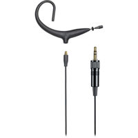 

Audio-Technica BP893xcLM3 MicroSet, Includes Omnidirectional Condenser Headworn Wireless Microphone and 55" Detachable Cable Terminated with 3.5mm Locking Mini-Plug for Sennheiser Wireless, -38 dB Sensitivity, Black