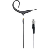 

Audio-Technica BP893xcW MicroSet, Includes Omnidirectional Condenser Headworn Wireless Microphone and 55" Detachable Cable Terminated with cW 4-Pin Connector for Body-Pack Transmitter, -38 dB, Black