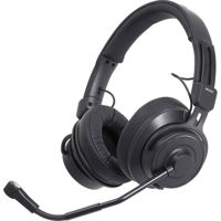 

Audio-Technica BPHS2C-UT Broadcast Stereo Headset with Cardiod Condenser Boom Microphone, Unterminated Connector