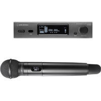 

Audio-Technica 3000 Series ATW-3212/C510DE2 Fourth Generation Wireless Handheld Microphone System with ATW-C510 Capsule, Frequency Band DE2: 470.125 to 529.975MHz