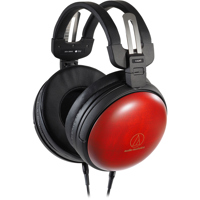 

Audio-Technica ATH-AWAS Audiophile Hi-Resolution Closed-Back Dynamic Over-Ear Wooden Headphones with Detachable A2DC Cables, Japanese Cherry