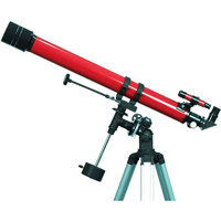 

iOptron iOptron 70mm Refractor Telescope, 900mm Focal Length, with EQ-2 German Equatorial Mount, Red