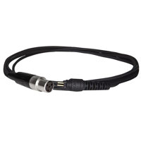 

Airwave Technologies Replacement Detachable Cable for HSD-SLIMLINE+ & TITANIUM Microphones, EV Compatible, Black