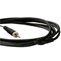 

Airwave Technologies Pro Replacement Detachable Cable for HSD-SLIMLINE+ & TITANIUM Microphones, S8 Sennheiser, Black