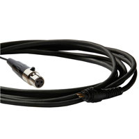 

Airwave Technologies Pro Replacement Detachable Cable for HSD-SLIMLINE+ & TITANIUM Microphones, T3 Compatible, Black