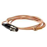 

Airwave Technologies Pro Replacement Detachable Cable for HSD-SLIMLINE+ & TITANIUM Microphones, T3 Compatible, Tan
