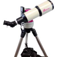 

iOptron Cube-E-R80 SmartStar 80mm f/5 Refractor Telescope with GoTo Mount, Pink