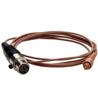 

Airwave Technologies Replacement Detachable Cable for HSD-SLIMLINE+ & TITANIUM Microphones, T4 Compatible, Cocoa