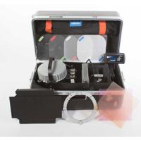 

AAdynTech Cinema Series 92+ CRI JAB Hurricane Daylight Kit 3, Includes LED Fixture with Yoke & Pin, Barn Door, 4 Lenses, UIM Remote, Light Bank, ATA Road Case
