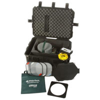 

AAdynTech Jab Daylight 5600K LED Light Kit 2, Includes Barndoor, Gel Frame, 5 Degree Lens, 15 Degree Lens, 30 Degree Lens, 55 Degree Lens, 1/4 CTO Filter, 1/4 Minus Green Filter, Scrim Bag, Remote User Interface, Road Case with Wheels