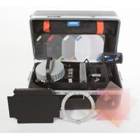 

AAdynTech JAB Hurricane Daylight LED Light Kit 2, Includes Barndoors, 4 Lenses, 1/4 CTO Filter, 1/4 Minus Green Filter, Scrim Bag, User Interface and Road Case with Wheels