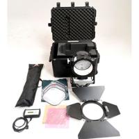 

AAdynTech JAB Hurricane Daylight LED Light Kit 3, Includes Barndoors, 4x Lens, 1/4 CTO Filter, 1/4 Minus Green Filter, Scrim Bag, Uim Remote Interface, Light Bank, Speed Ring and Road Case with Wheels and Handle