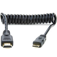 

Atomos 11.81"/30cm Coiled Mini HDMI to Full HDMI Cable