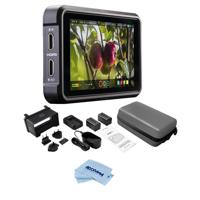 

Atomos Ninja V 5" Touchscreen Recording Monitor, 1980x1080, 4K HDMI Input - Bundle With Atomos 5" Accessory Kit for Shinobi, Shinobi SDI and Ninja V Monitors, Microfiber Cloth