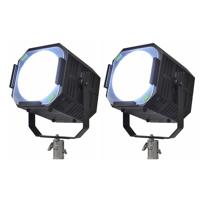 

AAdynTech 2 Pack Original Series Punch Plus Daylight LED Fixture with Wireless DMX and RDM Receiver, 7454 FC at 10'