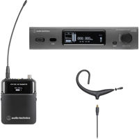 

Audio-Technica ATW-3211/893XDE2 3000 Series 4th Gen Wireless System with BP893xcH Short Boom Headworn Microphone, 530-590MHz