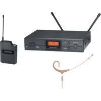 

Audio-Technica ATW-2192XBI 2000 Series Wireless System with BP892xcW-TH Headworn Microphone, I: 487.125-506.500MHz