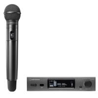 

Audio-Technica ATW-3212N 3000 Series 4th Gen Wireless Network Enabled System, Includes ATW-R3210N Rx, ATW-T3202 Handheld Tx, ATW-C510 Cardioid Dynamic Mic Capsule, DE2: 470-530 MHz