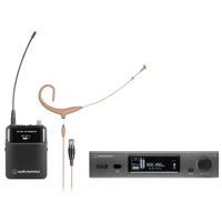 

Audio-Technica ATW-3211N 3000 Series 4th Gen Wireless Network Enabled System, Includes ATW-R3210N Rx, ATW-T3201 Body-Pack Tx, BP894xcH Beige Cardioid Headworn Mic, EE1: 530-590 MHz