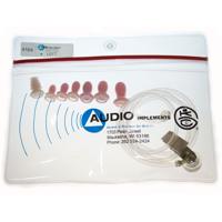 

Audio Implements OTSS-L On-Camera Audioclarifier with Ear Tips, Straight Acoustic Tube and Single Receiver Clip for Left Ear, Tinted Tube