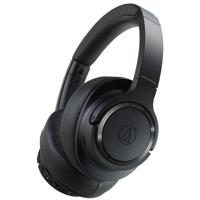 

Audio-Technica ATH-SR50BT Bluetooth Wireless Closed-Back Dynamic Over-Ear Headphones with Mic, Black